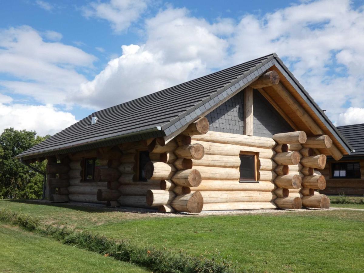 Naturstammhaus Tollensesee Groß Nemerow Exteriér fotografie