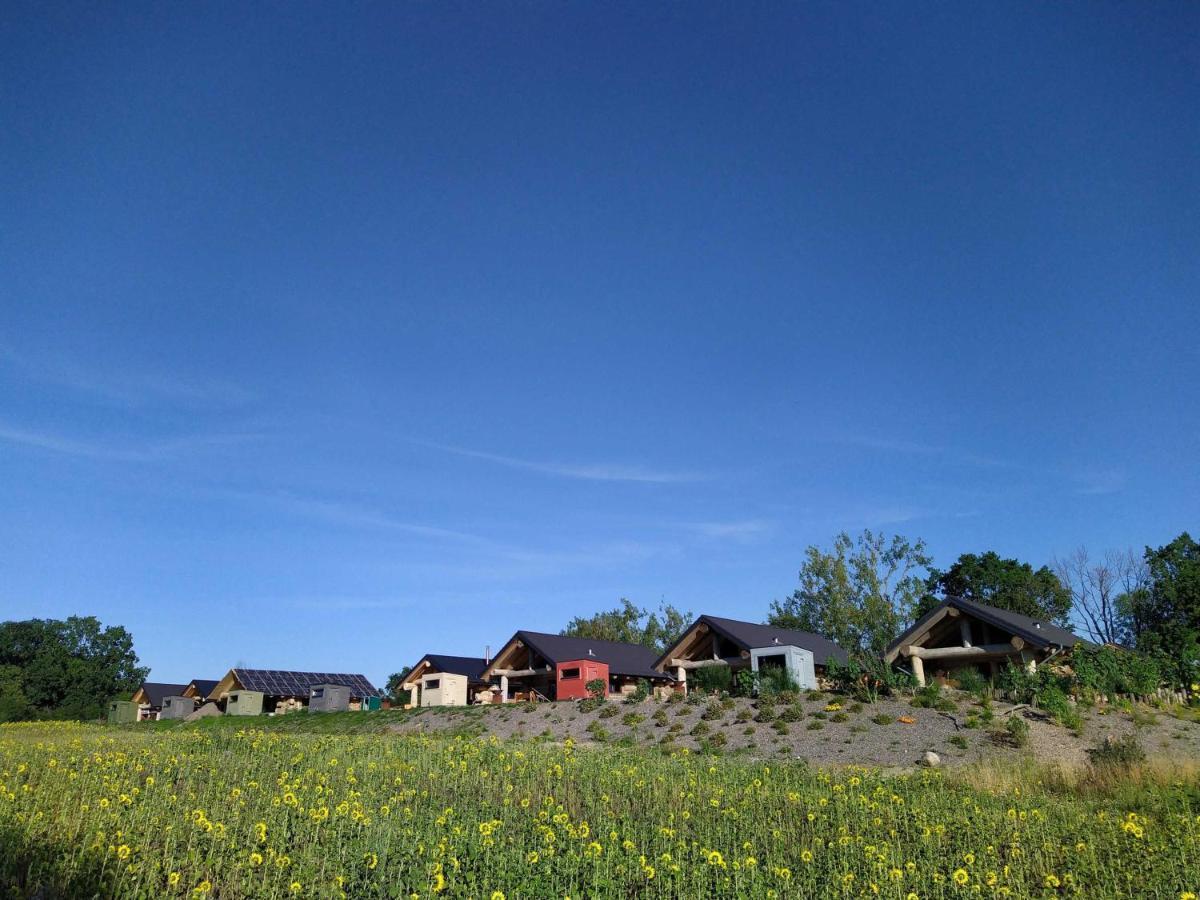 Naturstammhaus Tollensesee Groß Nemerow Exteriér fotografie
