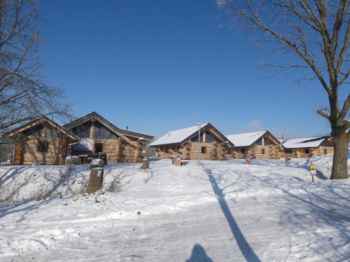 Naturstammhaus Tollensesee Groß Nemerow Exteriér fotografie