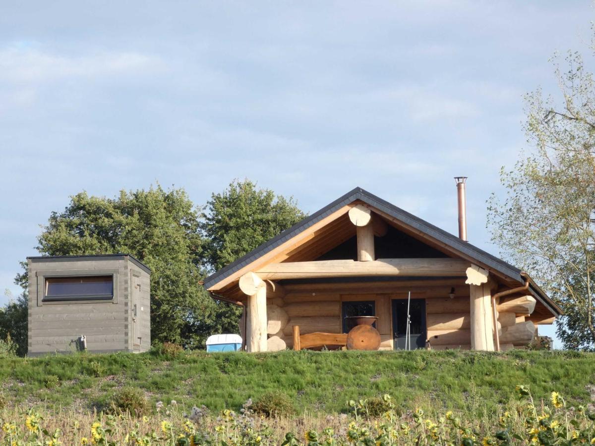 Naturstammhaus Tollensesee Groß Nemerow Exteriér fotografie