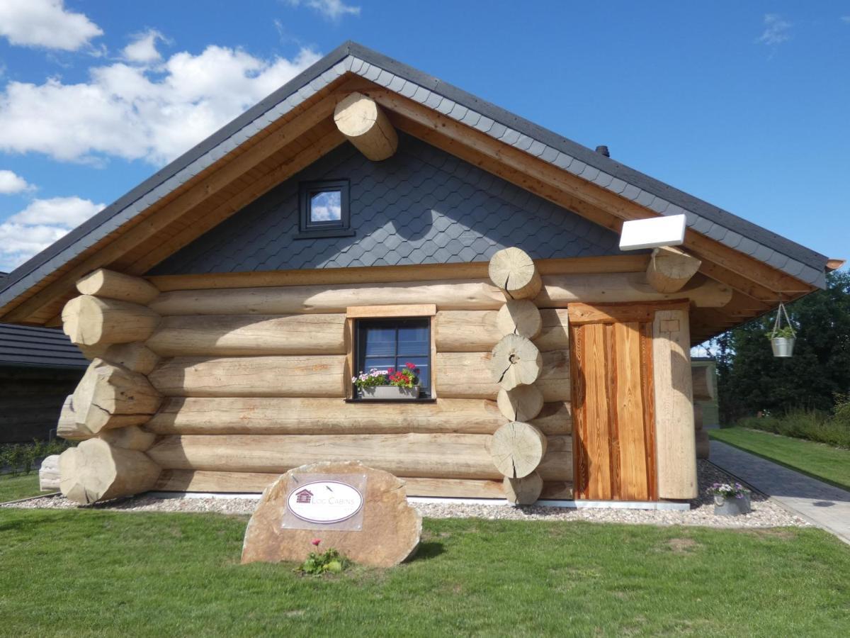 Naturstammhaus Tollensesee Groß Nemerow Exteriér fotografie