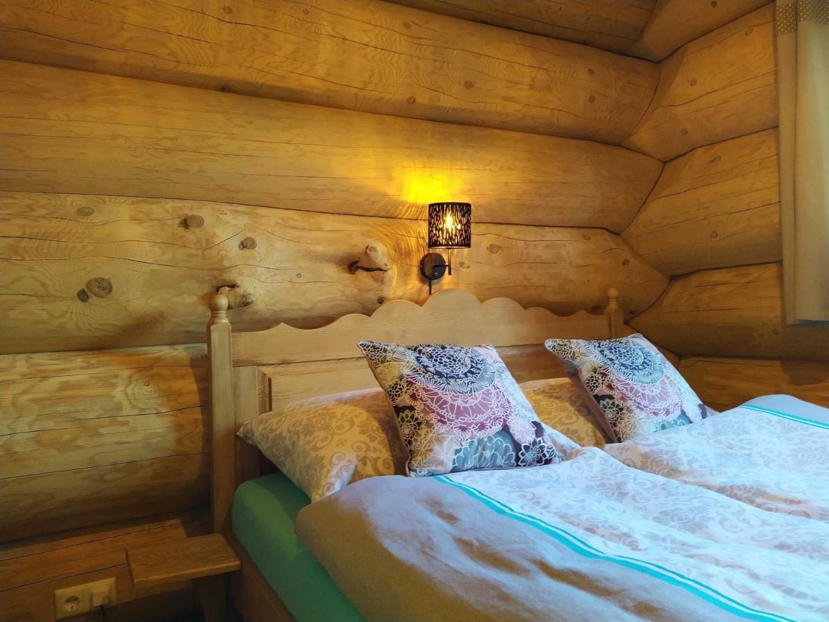 Naturstammhaus Tollensesee Groß Nemerow Exteriér fotografie